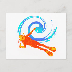 CARTE POSTALE SCUBA SOL KISSEE