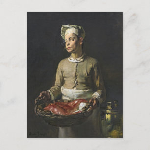 Carte Postale Scullion Avec Mullets Rouges Joseph Bail Art