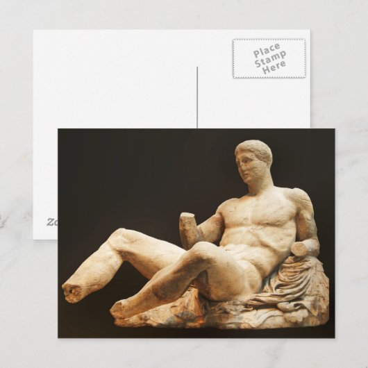 Carte Postale sculpture (Devant / Derrière)