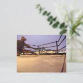 Carte Postale Sculpture (Debout devant)