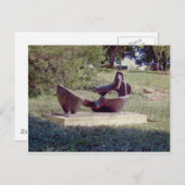 Carte Postale Sculpture à Kansas City (Devant / Derrière)