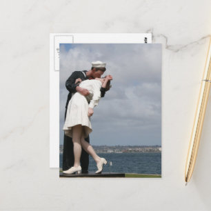 Carte Postale Sculpture Abandon inconditionnel à San Diego