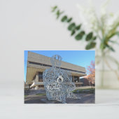 Carte Postale Sculpture alchimiste (Debout devant)