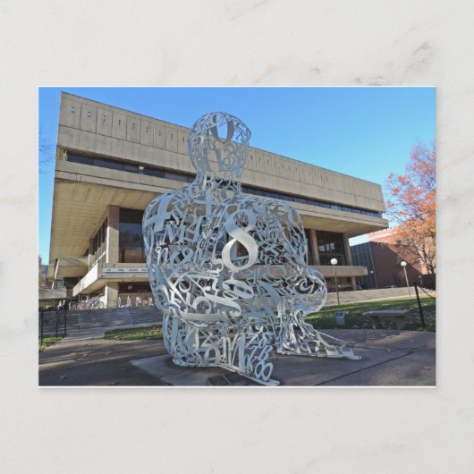 Carte Postale Sculpture alchimiste (Devant)