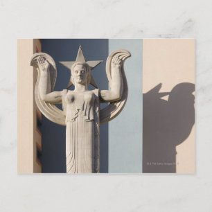 Carte Postale Sculpture Art Déco à la State Fair du Texas