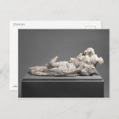 Carte Postale Sculpture d'Adonis (Devant / Derrière)