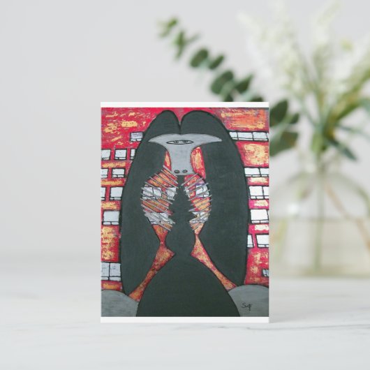 Carte Postale Sculpture de Chicago (Debout devant)