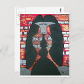 Carte Postale Sculpture de Chicago (Devant / Derrière)