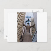 Carte Postale Sculpture de Chicago Miro (Devant / Derrière)