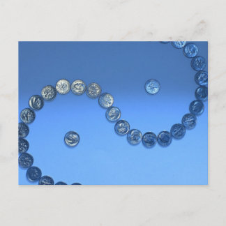 Carte postale Sculpture Dime