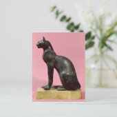 Carte Postale Sculpture d'un chat, période tardive (Debout devant)
