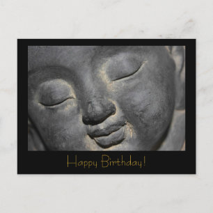 Carte Postale Sculpture en pierre douce Bouddha