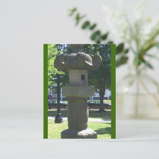 Carte Postale sculpture japonaise (Debout devant)