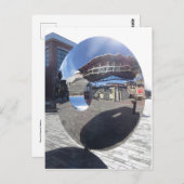 Carte Postale Sculpture miroir (Devant / Derrière)