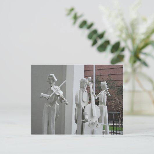 Carte Postale Sculpture musicale (Debout devant)