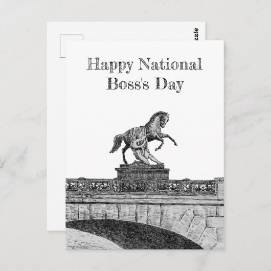 Carte Postale sculpture vintage (Devant / Derrière)