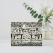 Carte Postale sculptures mayas (Debout devant)