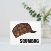 Carte Postale Scumbag Steve Casquette Meme (Debout devant)