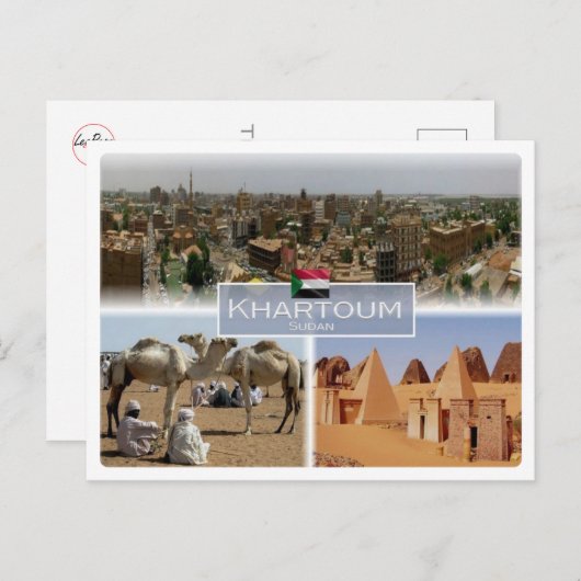 Carte Postale SD Soudan - Khartoum - (Devant / Derrière)