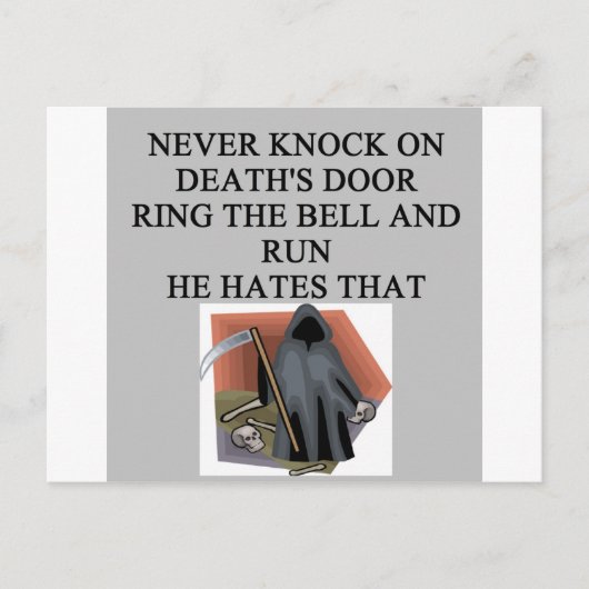 Carte Postale sdoorbell de la mort (Devant)