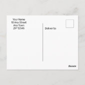 Carte Postale Se Bien Bientôt Sentez-Vous Meilleur Ours Polaire (Dos)