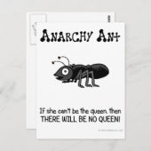 Carte Postale Se débarrasser de l'autorité (Devant / Derrière)