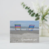 Carte Postale Se détendre à la plage (Debout devant)