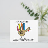 Carte Postale Se fourrer (Debout devant)