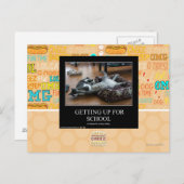 Carte Postale Se Prélever À L'École (Devant / Derrière)