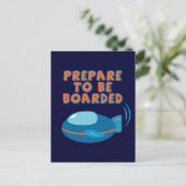 Carte Postale Se Préparer À Embarquer (Debout devant)