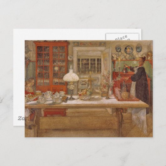 Carte Postale Se préparer pour un jeu (Devant / Derrière)