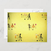 Carte Postale Se promener avec la Poochie (Devant / Derrière)