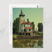 Carte Postale Se promener dans la prairie (Devant / Derrière)