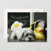 Carte Postale se remettre (Devant / Derrière)