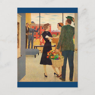 Carte Postale Se réunir aux Cibulskis'