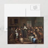 Carte Postale Se réunir de quakers (Devant / Derrière)