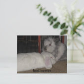 Carte Postale se sentir mieux (Debout devant)