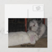 Carte Postale se sentir mieux (Devant / Derrière)