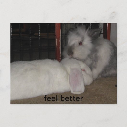 Carte Postale se sentir mieux (Devant)
