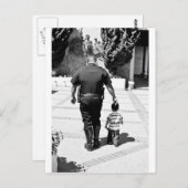 Carte Postale Se souvenir de Cops Care (Devant / Derrière)