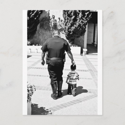 Carte Postale Se souvenir de Cops Care (Devant)