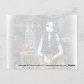 Carte Postale Se souvenir de moi Bohemian Gypsy Fortune Teller C (Dos)
