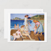 Carte Postale Sea Bathing, Maurice Denis (Devant / Derrière)
