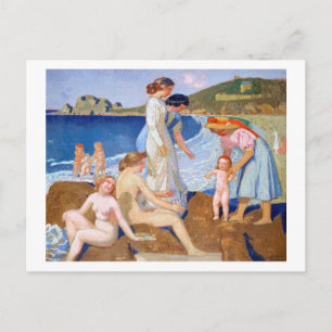 Carte Postale Sea Bathing, Maurice Denis