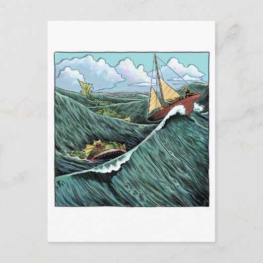 Carte postale Sea Beast (Devant)