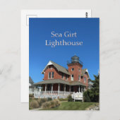 Carte postale Sea Girt Lighthouse (Devant / Derrière)