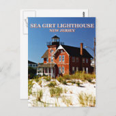 Carte Postale Sea Girt Lighthouse, New Jersey Postcard (Devant / Derrière)