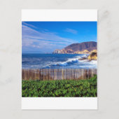 Carte Postale Sea Half Moon Bay Californie (Devant)