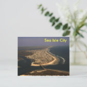 Carte Postale Sea Isle City Aerial (Debout devant)