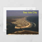 Carte Postale Sea Isle City Aerial (Devant / Derrière)